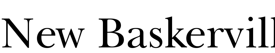 New Baskerville BT cкачати шрифт безкоштовно